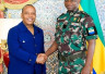 GABON-SAO TOME ET PRINCIPE : OLIGUI NGUEMA reçoit le Premier Ministre Santoméen