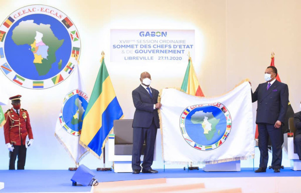 GABON/ CEEAC: Passassion des Charges.