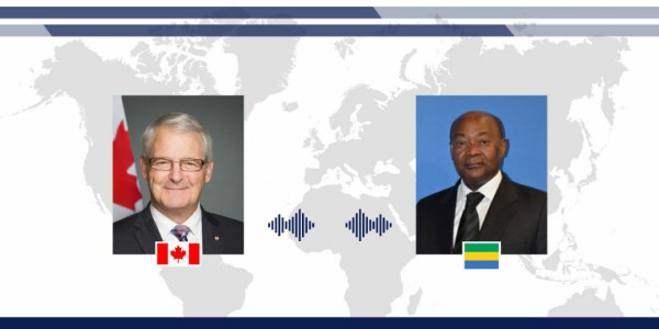 GABON / CANADA: Echange téléphonique entre les Ministres des Affaires Etrangères
