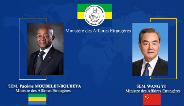 GABON / CHINE : Echange téléphonique entre les Ministres des Affaires Etrangères