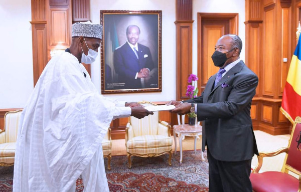 GABON/ TCHAD: Présentation des Lettres de Créance