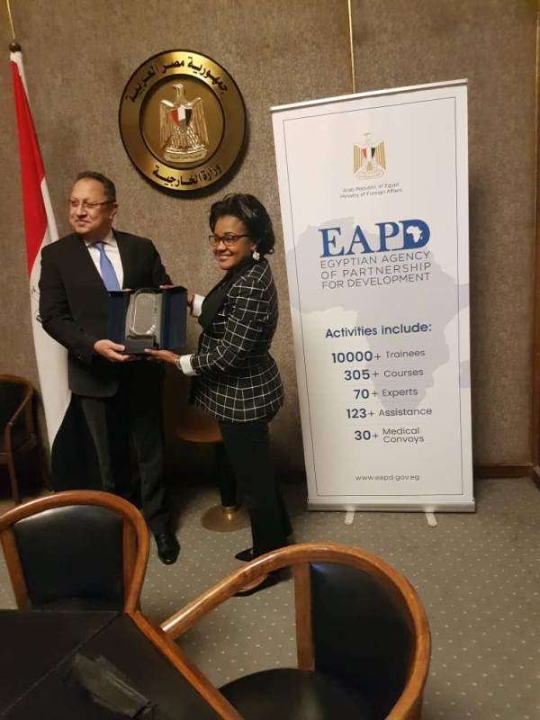 GABON-EGYPTE : Visite de l’Agence Egyptienne de partenariat pour le Développement (AEPD)