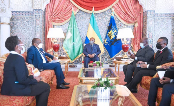 GABON-ONU: Le Président de la République reçoit le Représentant de l’UNOCA.