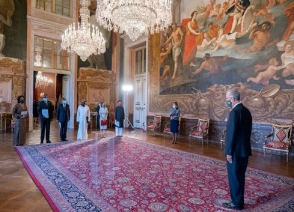 GABON-PORTUGAL : Présentation de Lettres de créance.