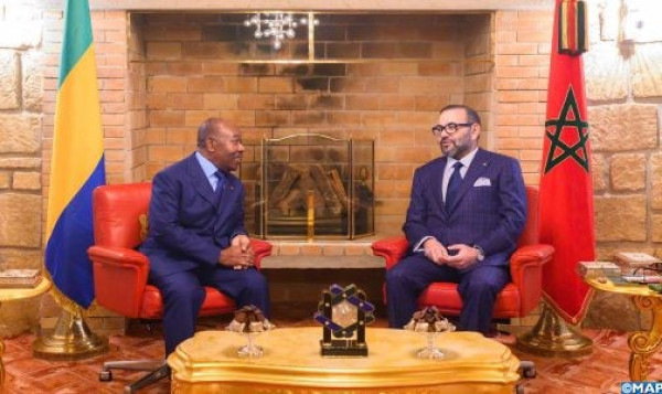 GABON-MAROC : Ali Bongo Ondimba et Mohammed VI s’entretiennent.