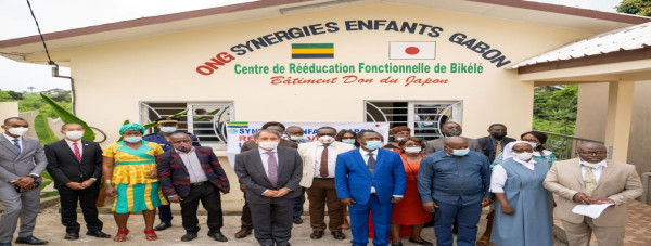 GABON-JAPON : Don d’un centre de rééducation fonctionnelle pour enfant