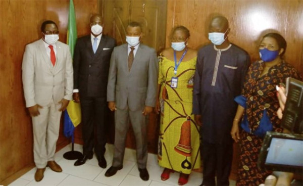 GABON-FAO : Yves Fernand MANFOUMBI et Hélder MUTEIA sur le front du commerce et sécurité alimentaire.