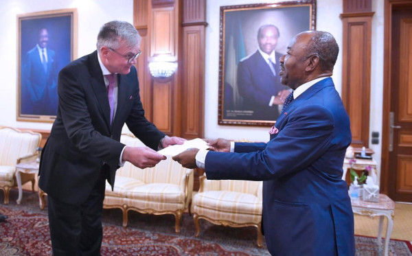GABON : Présentation des Lettres de créance.