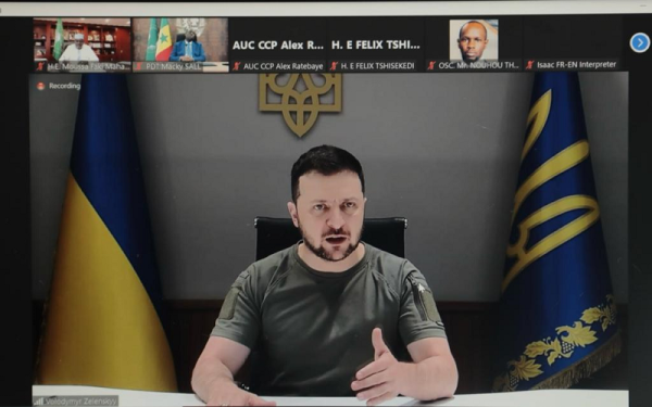 GABON-UKRAINE : Volodymyr ZELENSKY à la recherche d’alliés en Afrique