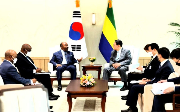 GABON-COREE DU SUD : Tête-à-tête entre Ali BONGO ONDIMBA et Yoon SEOK-YOUL
