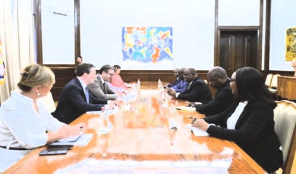 GABON-SERBIE : Signature de plusieurs accords.