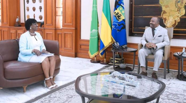 GABON-ONUSIDA : Françoise NDAYISHIMIYE fait ses adieux à Ali BONGO ONDIMBA