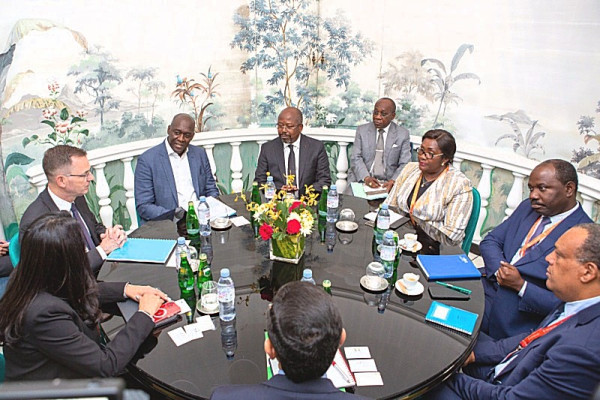 GABON-COTE D’IVOIRE : Alain-Claude BILIE-BY-NZE et Makhtar DIOP discutent de coopération