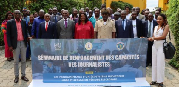 GABON–DIPLOMATIE : Des journalistes en formation pour une meilleure couverture médiatique des élections générales.