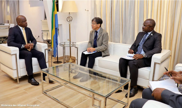 GABON-JICA : Le Représentant Résident de l’Agence Japonaise de Coopération Internationale reçu au Ministère des Affaires Etrangères