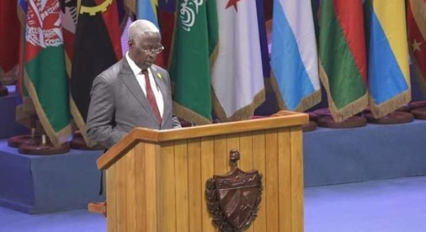 GABON-G77+ LA CHINE : NDONG SIMA manifeste les couleurs du Gabon à la Havane