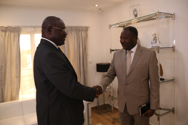 GABON-ONU : Le Représentant Spécial du Secrétaire Général des Nations Unies pour l’Afrique Centrale, reçu en audience par le Ministre des Affaires Etrangères.