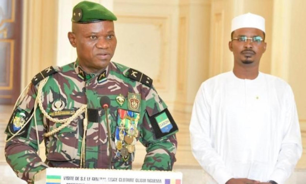 GABON–TCHAD : Poursuite de la tournée du Président de la Transition dans la sous-région, étape de N’Djamena.