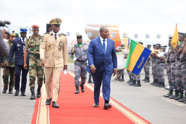 GABON-RCA : 2ème visite de travail du Médiateur centrafricain, S.E.M Faustin Archange TOUADERA à Libreville