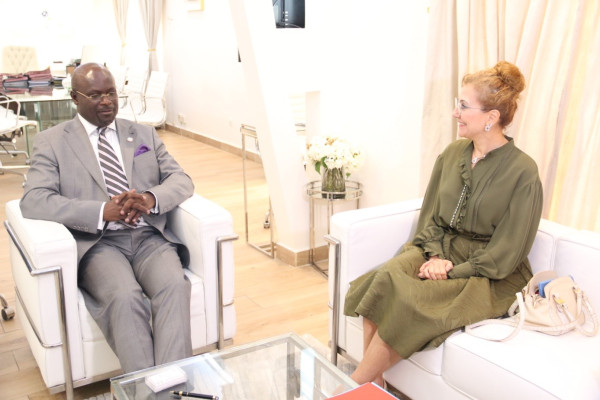 GABON-DIPLOMATIE : l’Ambassadrice de Türkiye Nülifer ERDEM KAYGISIZ reçue en audience par le Ministre des Affaires Etrangères
