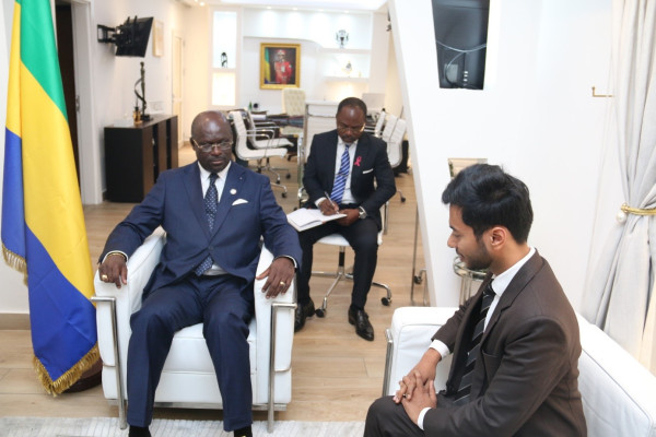 GABON-INDE : Le Chargé d’Affaires de l’Ambassade de l’Inde reçu par le Ministre des Affaires Etrangères