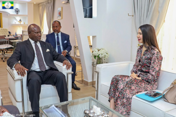 GABON-LIBAN : Le Ministre des Affaires Etrangères s’entretient avec l’Ambassadeur du Liban Accréditée au Gabon
