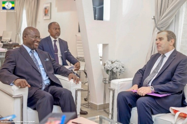 GABON-DIPLOMATIE : Audiences au Ministère des Affaires Etrangères