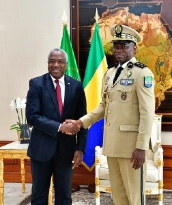 GABON-BDEAC : Le Président de la BDEAC reçu par le Chef de l’Etat