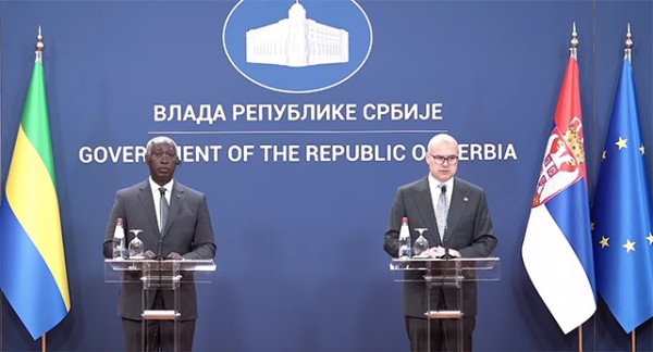 GABON-SERBIE : Le Premier Ministre de la Transition en visite de travail en Serbie