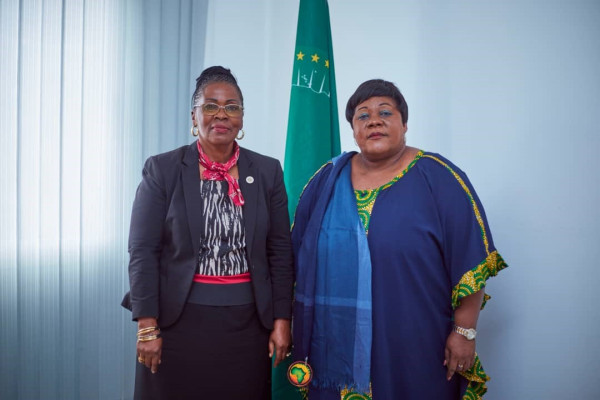 GABON-DIPLOMATIE : Séance de travail entre le MAEP et le Bureau de liaison de l’U.A auprès de la C.E.E.A.C