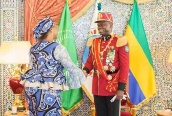 GABON-DIPLOMATIE : Brice Clotaire OLIGUI NGUEMA reçoit un émissaire de Denis SASSOU NGUESSO