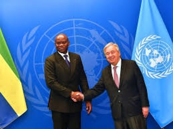 GABON-DIPLOMATIE : Le Président de la Transition réitère le respect du chronogramme aux responsables de l’Onu