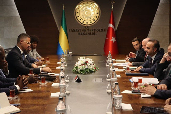 GABON- TÜRKIYE : François MBONGO RAFEMO BOURDETTE en visite à Ankara