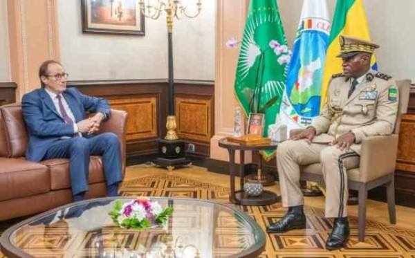 GABON-APF : Bruno FUCHS reçu au Palais Rénovation