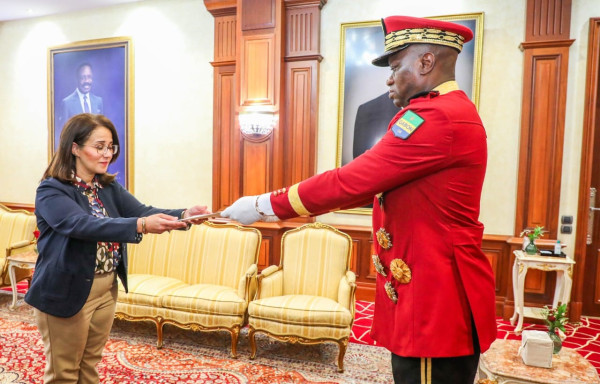 GABON-DIPLOMATIE : Présentation des lettres de Créances du nouvel Ambassadeur de la République Arabe d’Egypte près la République gabonaise