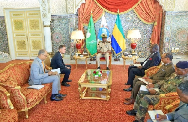 GABON-PNUD : Les adieux au Chef de l’Etat du Représentant du PNUD.