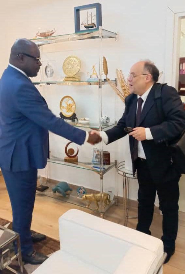 GABON-DIPLOMATIE : Audiences au Ministère des Affaires Etrangères