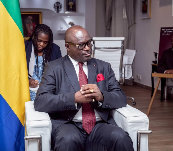 GABON-DIPLOMATIE : Audiences au Ministère des Affaires Etrangères