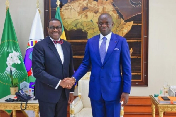 GABON-BAD : Rencontre entre la Banque Africaine de Développement et le nouveau Chef d’Etat du Gabon