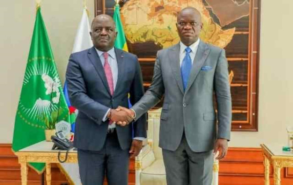 GABON-DIPLOMATIE : L’Ambassadeur désigné du Gabon près la Belgique, l’UE reçu en audience par le Président de la République