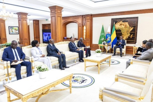 GABON-DIPLOMATIE : Des émissaires du Congo et de la Guinée Equatoriale reçus par le Chef de l’Etat.