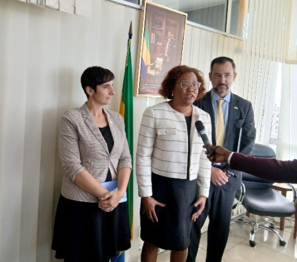 GABON-DIPLOMATIE : Audiences au Ministère des Affaires Etrangères
