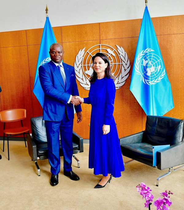 GABON-ONU : Brice Clotaire OLIGUI NGUEMA salué pour sa Transition au Gabon.