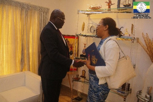 GABON-USA : Le Gabon et les États-Unis renforcent leur partenariat diplomatique et stratégique.