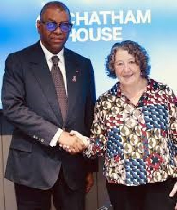 GABON-GRANDE BRETAGNE : Le Vice-Président du Gouvernement, Alexandre BARRO CHAMBRIER reçu à Chatham House.