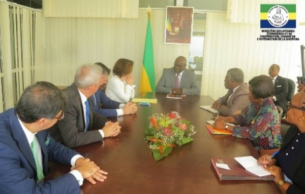 GABON-DIPLOMATIE : Rencontres diplomatiques au Ministère des Affaires Etrangères