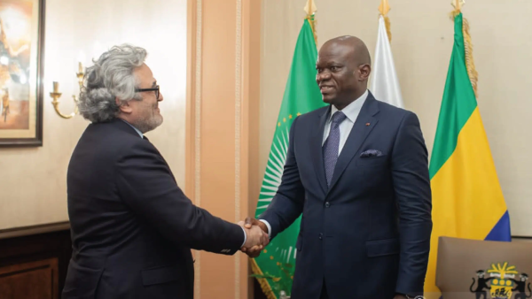GABON : Le Président OLIGUI NGUEMA reçoit une délégation du MEDEF