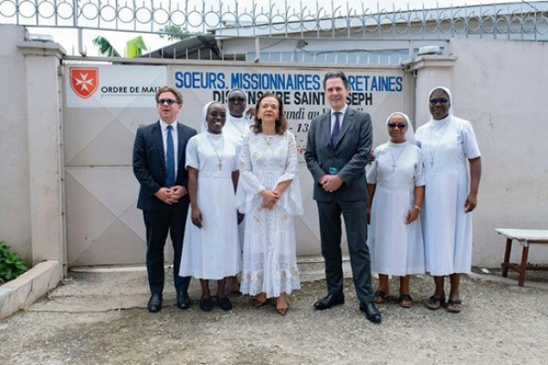 GABON-DIPLOMATIE : L’Ordre de Malte renforce son action humanitaire