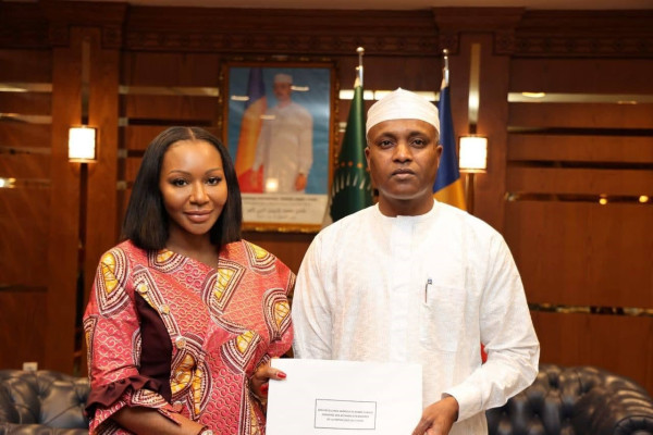 GABON-TCHAD : Le Consul Général désigné du Gabon reçu au Ministère des Affaires Etrangères