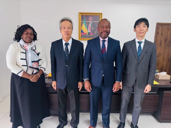 GABON-JICA : Le Ministère de l’Agriculture souhaite orienter sa coopération avec la JICA vers ses priorités stratégiques